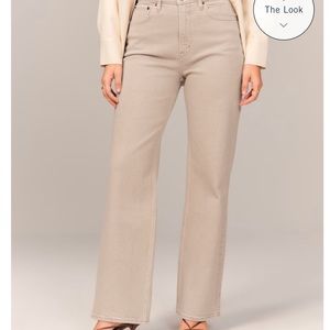 Abercrombie Curve Love High Rise 90s Relaxed Jean